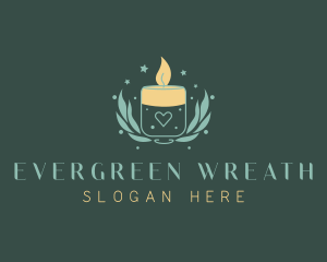 Wellness Candle Spa logo design