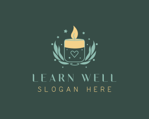 Wellness Candle Spa logo design