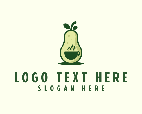 Avocado logo example 3