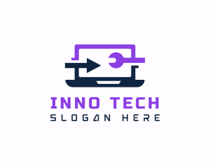 Laptop Tech Gadget logo