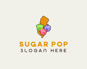 New Jersey Candy logo design