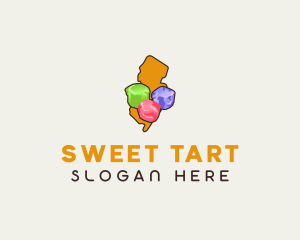 New Jersey Candy logo design