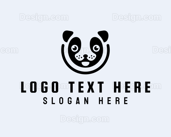 Toy Panda Face Logo