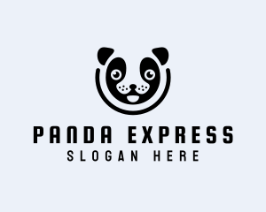 Toy Panda Face logo design