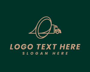 Transport Logistics Letter O logo