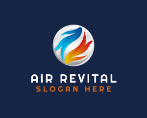 Thermal Air Exhaust logo design