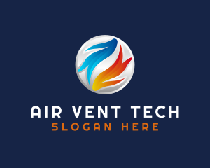 Thermal Air Exhaust logo design