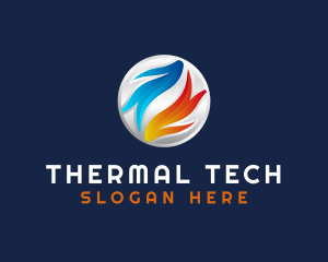 Thermal Air Exhaust logo design