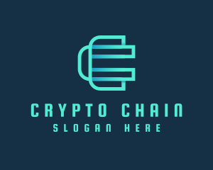 Digital Cryptocurrency App  logo design