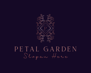 Elegant Leaves Ornament logo design