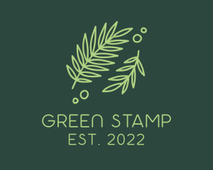 Organic Leaf Garden  logo design