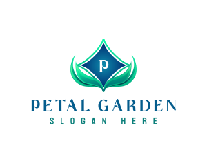 Grass Lawn Landscaping logo design