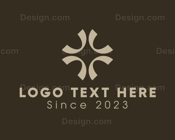 Elegant Religious Cross Logo