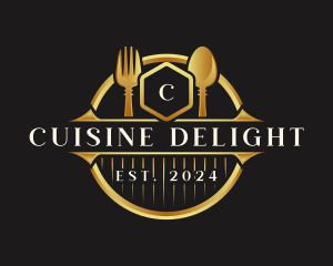 Luxury Restaurant Dining logo design