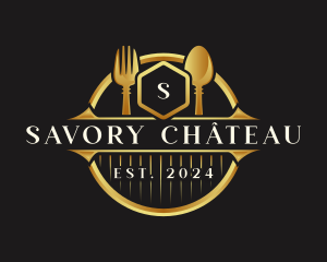 Luxury Restaurant Dining logo design