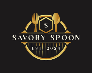 Luxury Restaurant Dining logo design