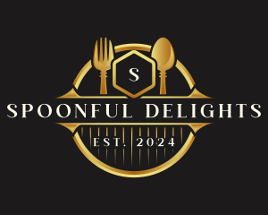 Luxury Restaurant Dining logo design