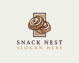 Sweet Cinnamon Dessert logo design