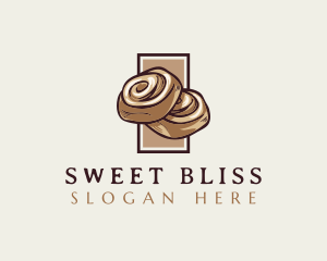 Sweet Cinnamon Dessert logo design