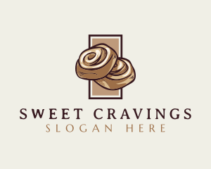 Sweet Cinnamon Dessert logo design