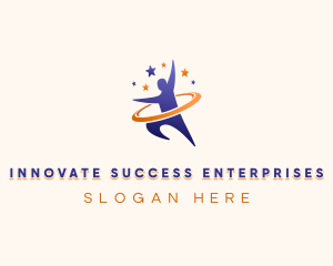 Human Leadership Success logo design