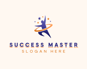 Human Leadership Success logo design