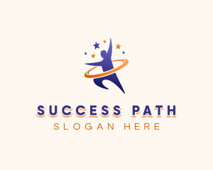 Human Leadership Success logo design