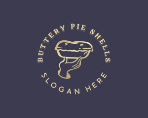 Baker Pie Hand logo design