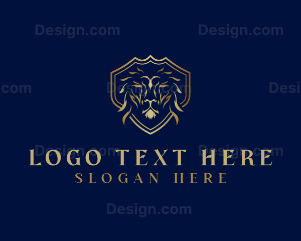 Luxury Royalty Lion Logo