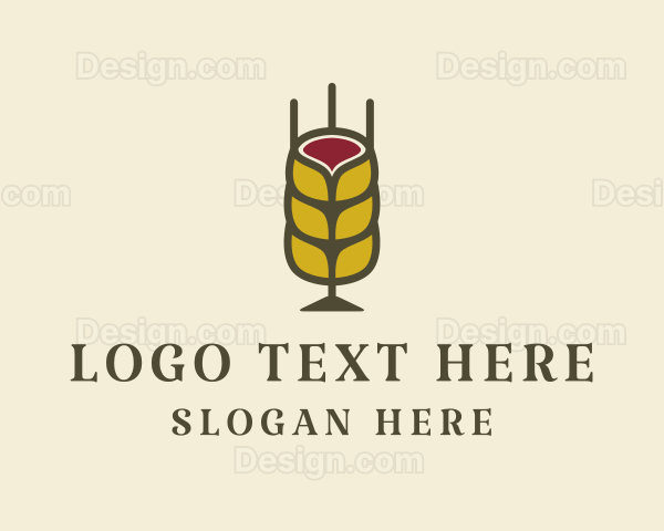 Wine Wheat Pub Logo