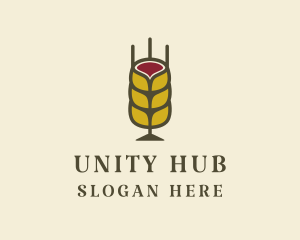 Wine Wheat Pub Logo