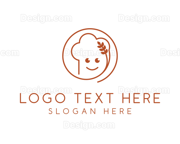 Loaf Bread Wheat Logo