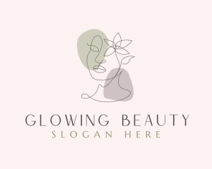 Beauty Cosmetic Face Skincare logo design