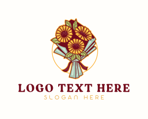 Sunflower Bouquet Florist logo
