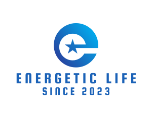 Generic Simple Star Letter E logo design