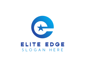 Generic Simple Star Letter E logo design