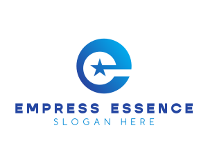 Generic Simple Star Letter E logo design