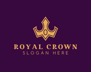 King Royalty Crown logo design