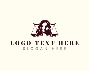 Woman Justice Law logo