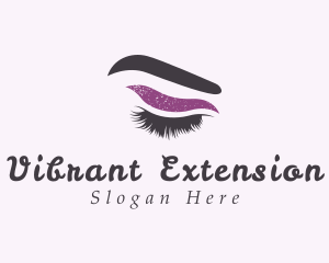 Lashes Makeup Tutorial logo design