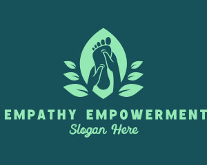 Natural Foot Spa logo design