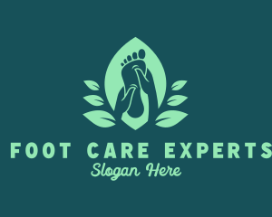 Natural Foot Spa logo design