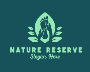 Natural Foot Spa logo design