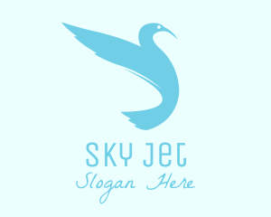 Modern Stylish Bird logo