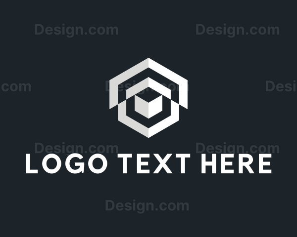 Abstract Business Firm Hexagon Logo