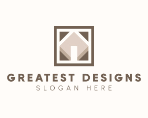 Home Tile Floor logo design