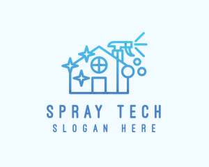 House Cleaning Sprayer logo