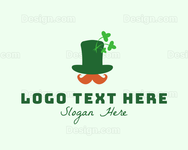 St. Patrick Leprechaun Logo