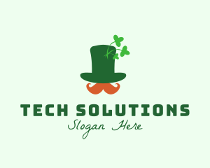 St. Patrick Leprechaun Logo