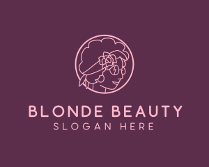 Beauty Curly Hair logo design